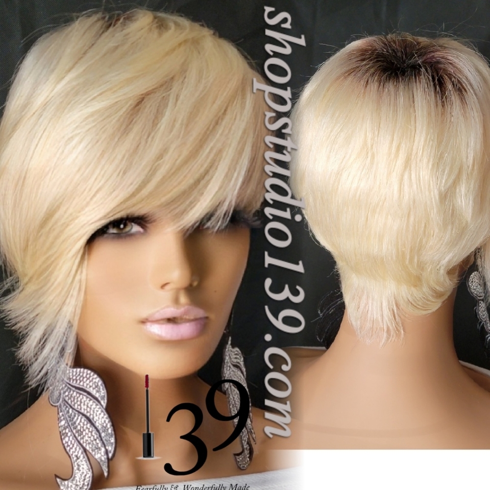 100%human 613 pixie wig
